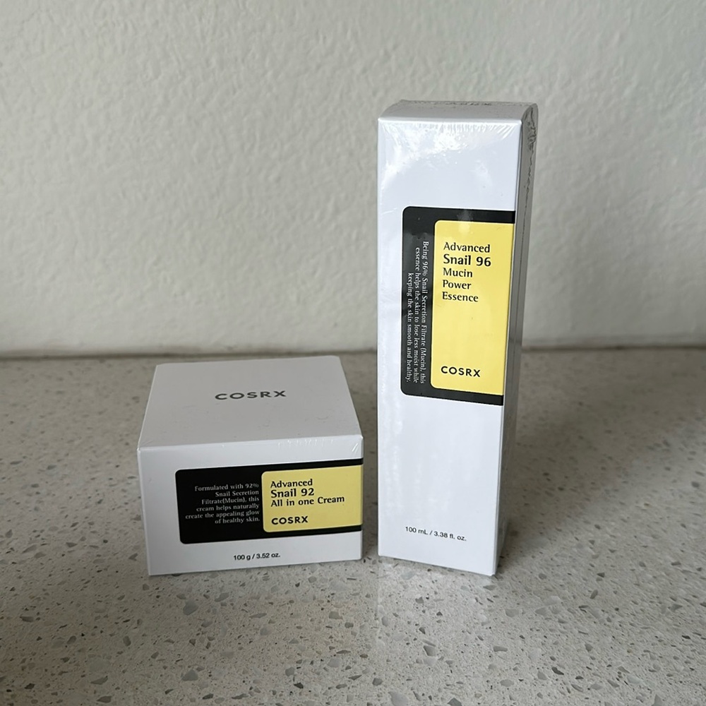 COSRX Advanced Snail 92 All in One Cream and Mucin Power Essence